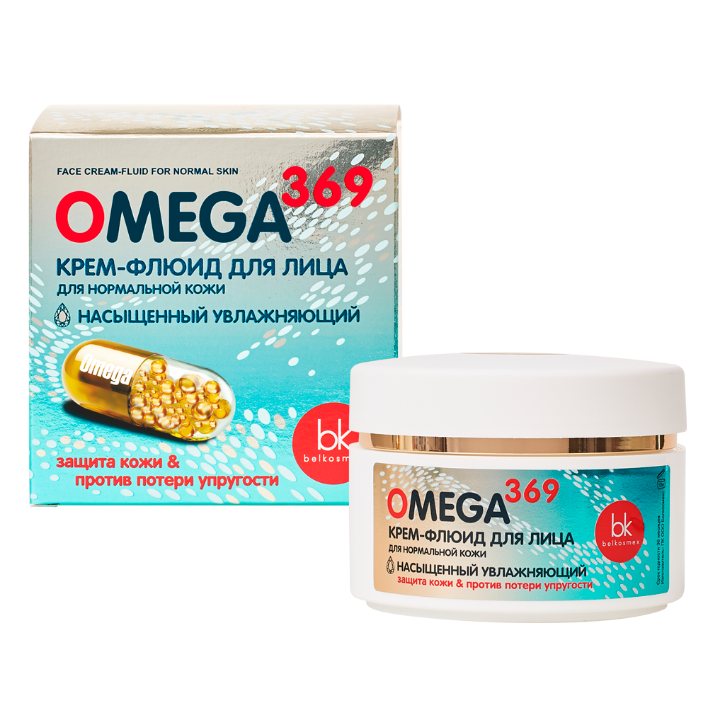 Крем-флюид для лица для нормальной кожи OMEGA 369